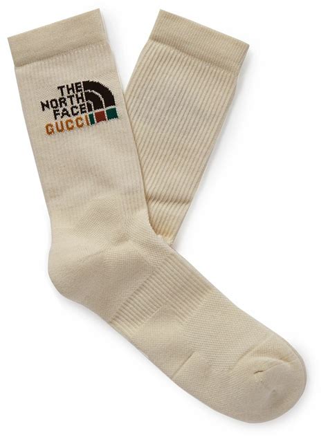 gucci north face socks.